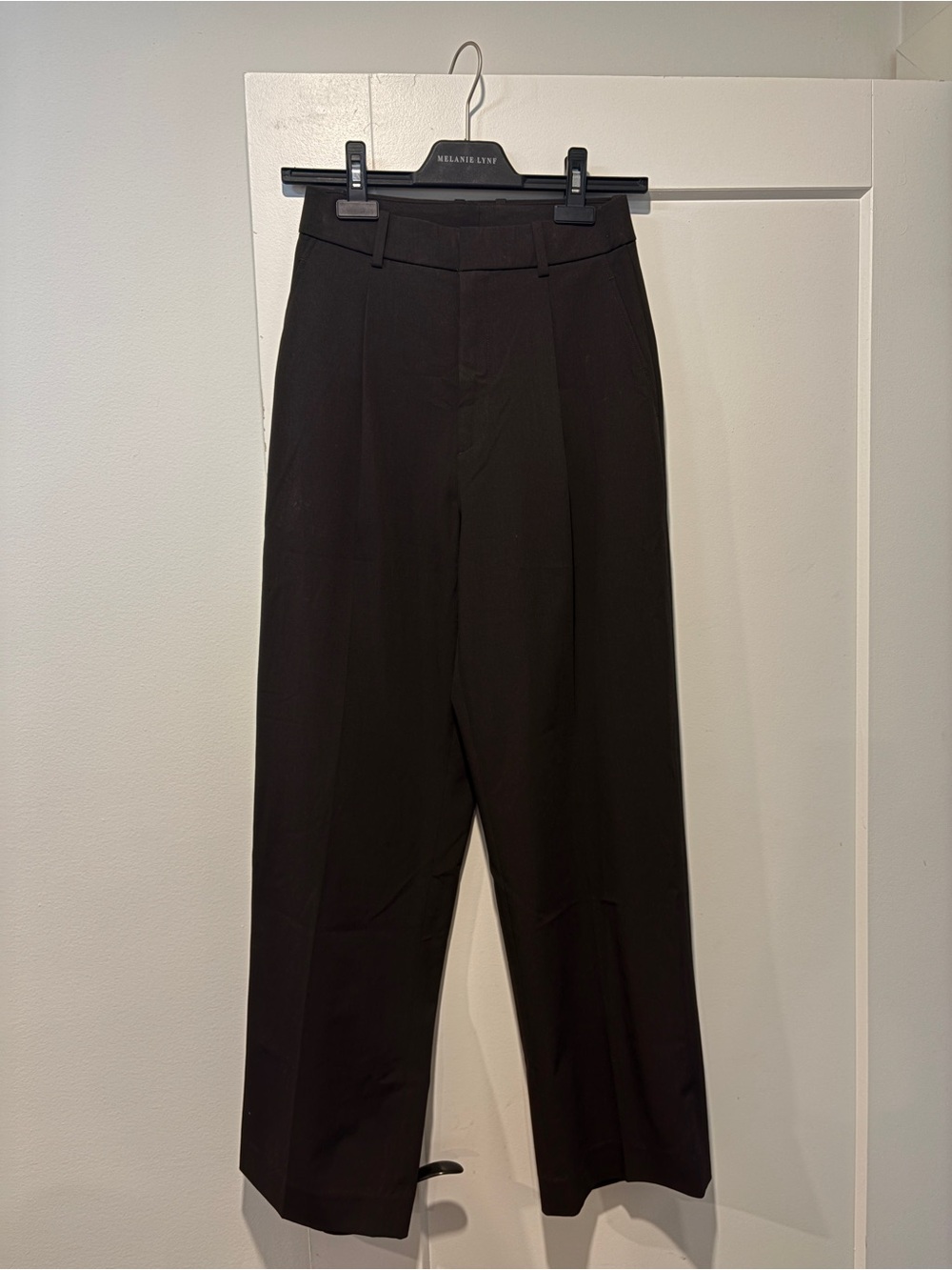 Uniqlo Chocolate Brown Wide Leg Women's Trousers